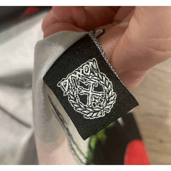 Dixxon Flannel Company Dancun Party Button Up Shirt Red Solo Cup Palm Trees 3XL - Picture 6 of 8